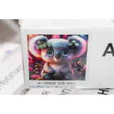 Алмазная живопись без рамы 25х25 АК-2020030 коала