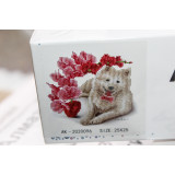 Алмазная живопись без рамы 25х25 АК-2020096 собака