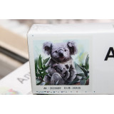 Алмазная живопись без рамы 25х25 АК-2020089 коала