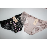 Плавки жен (M-XL) (прод по 3) 6587 пудра