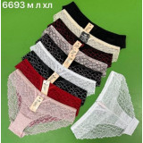 Плавки жен (M-XL) (прод по 3) 6693 беж