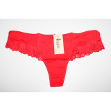 Стринги жен (S-L) (прод по3) 6597 красный