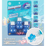 Чистящее ср-во д/унитаза BELIEF Гелевые цветочки Свежесть океана 4316 УЦЕНКА!!!