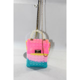 Сумка детс. силикон W-308 (12х18) радуга