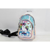 Сумка-бананка детс. 308-4 (14х23) Единорожка