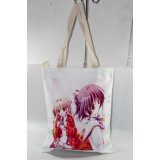 Сумка-шопер детская Анимэ (32х38) белый