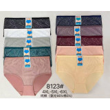 Плавки жен (4XL-6XL) (прод по 6) 8123 фиолет