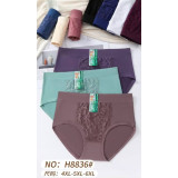 Плавки жен (4XL-6XL) (прод по 6) 8836 черный