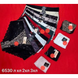 Плавки жен (L-2XL) (прод по 3) 6530 белый