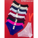 Плавки жен (M-XL) (прод по 3) 6765 бордо