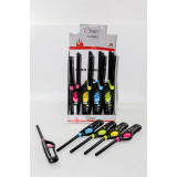 Зажигалка бытовая ONEY BBQ-02(021) *288  3658/3665