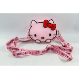 Сумка детс. силикон Kitty (12х8) розовая