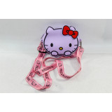 Сумка детс. силикон Kitty (12х8) сирень