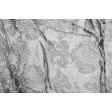 Плед с выбитым рисунком 150х200 серый