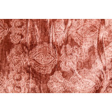 Плед с выбитым рисунком 150х200 шоколад