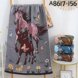 Полотенце д/лица лен А8617  50х100  (прод по 12)