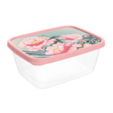 Контейнер д/продуктов  прямоуг. 0,5л с декором 