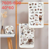 Полотенце кух. м/ф 40х60 7605 на петельке (прод по 12)