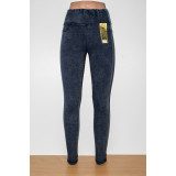 Штаны женские Лепесток джинс  (S-M...L-XL) (прод по 3) 1797