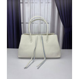 Сумка жен. 6006 (38х22) молочн