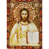 Мозаика со стразами 20х30 на рамке Q027(иконы)