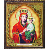 Мозаика со стразами 27х33 иконы AS 72614