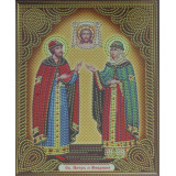 Мозаика со стразами 27х33 иконы AS 72609
