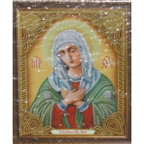 Мозаика со стразами 27х33 иконы AS 73472