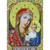 Мозаика со стразами 40х50 на рамке S219 (икона)
