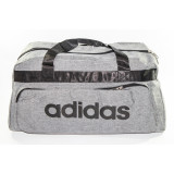 Сумка дорож. 1731 Adidas (52х28) серый