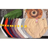 Плавки жен 5677 (2XL-4XL) (прод по 3) бежев