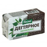 Мыло твердое ВЕСНА Народное 140г дегтярное *44  1880   *(, 01.02.2031)*