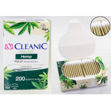Ватные палочки CLEANIC 200 шт бумажный стик *30  5671/5661