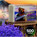 Соляной брикет д/бани 500г 