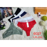 Плавки жен (L-2XL) (прод по 3) 6027 красный