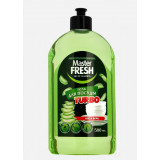 Гель д/посуды Master FRESH TURBO 500мл  АЛОЭ*12  4776