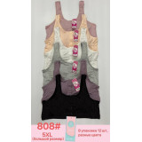 Топ жен. 808 (5XL) черный
