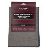 Салфетка ONLY YOU Универсал Супервпитывающая 1шт Корея 30*40 *60 1059