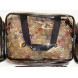 Косметичка жен силикон  (24х18) LV