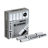 Маркер Lekon Profi с нитроэмалью Корея (прод. по 12)*12/480 черный 018804 0330