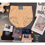 Плавки жен (2XL-4XL) (прод по 3) 2075 черный