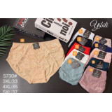 Плавки жен (3XL-5XL) (прод по 3) 5730 красные