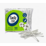 Ватные палочки Emily Style пакет 100шт с зиплоком *52 9796