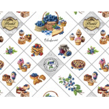 Клеенка столовая МАЖОР ПВХ  неткан. основа 1,35*20м 655/0 8066