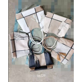 Сумка жен. 66229 (30х23) черно-беж