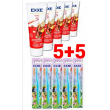(5+5) Зубные пасты EXXE Детская с кальцием 