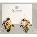 Серьги  N 490 золото