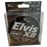 Шнур плетенный рыболовный ELVIS *8 100м*0,20мм