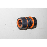 Муфта 1/2 прорезиненная серо-оранж НФ-00001571 0865