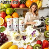 Салфетка кухонная рулон 25*25 20шт 8032